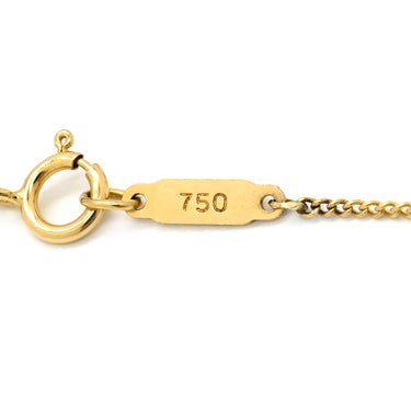 ティファニー Tiffany & Co オープンリーフ イエローゴールド K18YG ネックレス ハートリーフ 18K 750 YG T&Co.