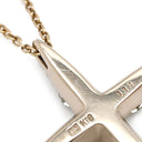 カシケイ KASHIKEY ネイキッド クロス ペンダント 1.1ct ブラウンゴールド ブラウンダイヤモンド K18ブラウンゴールド ネックレス 十字架 CROSS 11石 11P 11粒 ブリリアントカット