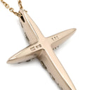 カシケイ KASHIKEY ネイキッド クロス ペンダント 1.1ct ブラウンゴールド ブラウンダイヤモンド K18ブラウンゴールド ネックレス 十字架 CROSS 11石 11P 11粒 ブリリアントカット
