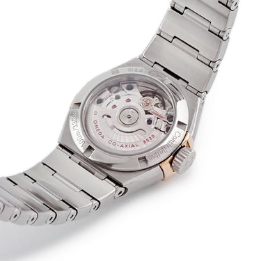 腕時計 オメガ OMEGA コンステレーション ブラッシュ コーアクシャル 123.20.27.20.55.004 自動巻き レディース K18RG×SS ダイヤ