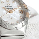 腕時計 オメガ OMEGA コンステレーション ブラッシュ コーアクシャル 123.20.27.20.55.004 自動巻き レディース K18RG×SS ダイヤ