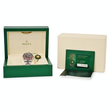 腕時計 ロレックス ROLEX GMTマスター II 126710BLRO ランダム番 自動巻き メンズ ランダム番 赤 青 黒 ペプシ ベンツ針 デイト