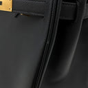 エルメス HERMES バーキン30 ブラック ヴォーエプソン ハンドバッグ ゴールド金具 黒
