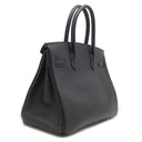 エルメス HERMES バーキン30 ブラック ヴォーエプソン ハンドバッグ ゴールド金具 黒