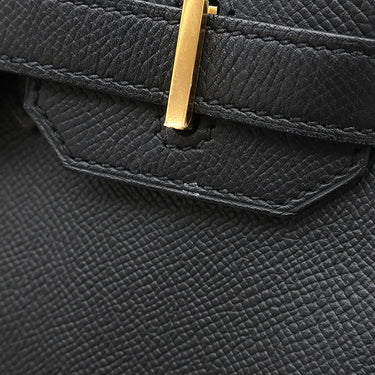 エルメス HERMES バーキン30 ブラック ヴォーエプソン ハンドバッグ ゴールド金具 黒
