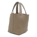 エルメス HERMES ピコタンロック PM エトゥープ トリヨンクレマンス ハンドバッグ ゴールド金具 新品 未使用 グレージュ 2026年製