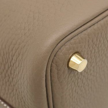 エルメス HERMES ピコタンロック PM エトゥープ トリヨンクレマンス ハンドバッグ ゴールド金具 新品 未使用 グレージュ 2026年製