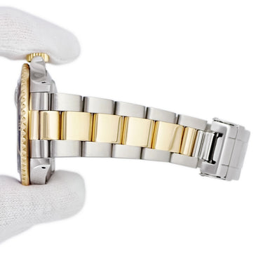 腕時計 ロレックス ROLEX サブマリーナー デイト 16613 E番 自動巻き メンズ E番 K18YG×SS コンビ ヴァイオレット 青サブ