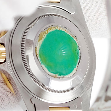 腕時計 ロレックス ROLEX サブマリーナー デイト 16613 E番 自動巻き メンズ E番 K18YG×SS コンビ ヴァイオレット 青サブ
