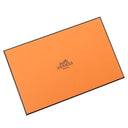 エルメス HERMES カルヴィ ヴェルソ ジョーヌナプル×ブルーサフィール シェーブル カードケース シルバー金具 黄色 青 カード入れ 名刺入れ