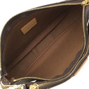ルイヴィトン LOUIS VUITTON ミュルティ ポシェット アクセソワール M44840 ローズクレール モノグラムキャンバス ショルダーバッグ ゴールド金具
