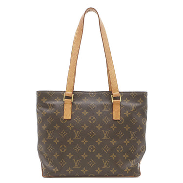 ルイヴィトン LOUIS VUITTON カバ ピアノ M51148 モノグラム モノグラムキャンバス トートバッグ ゴールド金具 茶 ショルダー