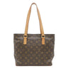 ルイヴィトン LOUIS VUITTON カバ ピアノ M51148 モノグラム モノグラムキャンバス トートバッグ ゴールド金具 茶 ショルダー