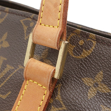ルイヴィトン LOUIS VUITTON カバ ピアノ M51148 モノグラム モノグラムキャンバス トートバッグ ゴールド金具 茶 ショルダー