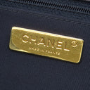 シャネル CHANEL CHANEL 19 ラージ ハンドバッグ AS1161 ネイビー ラムスキン ショルダーバッグ ゴールド金具 チェーンショルダー