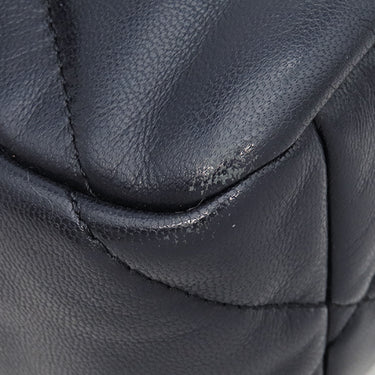 シャネル CHANEL CHANEL 19 ラージ ハンドバッグ AS1161 ネイビー ラムスキン ショルダーバッグ ゴールド金具 チェーンショルダー