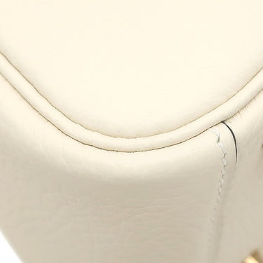エルメス HERMES リンディ 2 ミニ 20 クレーム トリヨンクレマンス ショルダーバッグ ゴールド金具 白