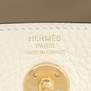 エルメス HERMES リンディ 2 ミニ 20 クレーム トリヨンクレマンス ショルダーバッグ ゴールド金具 白