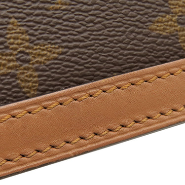 ルイヴィトン LOUIS VUITTON ドーフィーヌ MM M45958 ブラウン×ベージュ モノグラムキャンバス モノグラムリバースキャンバス ショルダーバッグ ゴールド金具 茶