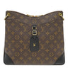 ルイヴィトン LOUIS VUITTON オデオン NM MM M45352 モノグラム×ノワール モノグラムキャンバス レザー ショルダーバッグ ゴールド金具 茶 黒 ショルダー
