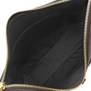 ルイヴィトン LOUIS VUITTON オデオン NM MM M45352 モノグラム×ノワール モノグラムキャンバス レザー ショルダーバッグ ゴールド金具 茶 黒 ショルダー