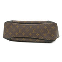 ルイヴィトン LOUIS VUITTON オデオン NM MM M45352 モノグラム×ノワール モノグラムキャンバス レザー ショルダーバッグ ゴールド金具 茶 黒 ショルダー