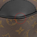 ルイヴィトン LOUIS VUITTON オデオン NM MM M45352 モノグラム×ノワール モノグラムキャンバス レザー ショルダーバッグ ゴールド金具 茶 黒 ショルダー