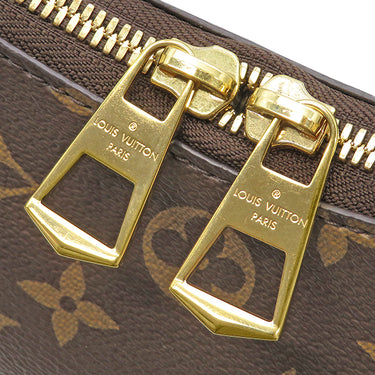 ルイヴィトン LOUIS VUITTON オデオン NM MM M45352 モノグラム×ノワール モノグラムキャンバス レザー ショルダーバッグ ゴールド金具 茶 黒 ショルダー