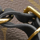 ルイヴィトン LOUIS VUITTON オデオン NM MM M45352 モノグラム×ノワール モノグラムキャンバス レザー ショルダーバッグ ゴールド金具 茶 黒 ショルダー