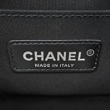 シャネル CHANEL ボーイシャネル 20 A67085 ブラック キャビアスキン ショルダーバッグ ガンメタル金具 チェーンバッグ
