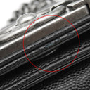 シャネル CHANEL ボーイシャネル 20 A67085 ブラック キャビアスキン ショルダーバッグ ガンメタル金具 チェーンバッグ