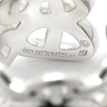 エルメス HERMES シェーヌダンクル アンシェネ GM シルバー シルバー925 #47(JP7) リング 指輪 AG925 SV925 7号
