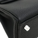 エルメス HERMES ケリー25 内縫い ブラック トゴ 2WAYバッグ シルバー金具 新品 未使用 黒 2026年製