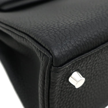 エルメス HERMES ケリー25 内縫い ブラック トゴ 2WAYバッグ シルバー金具 新品 未使用 黒 2026年製