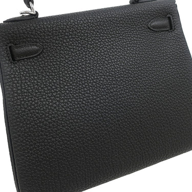 エルメス HERMES ケリー25 内縫い ブラック トゴ 2WAYバッグ シルバー金具 新品 未使用 黒 2026年製