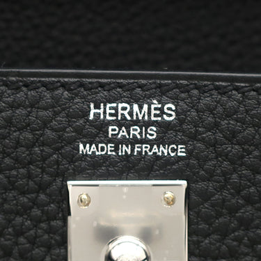 エルメス HERMES ケリー25 内縫い ブラック トゴ 2WAYバッグ シルバー金具 新品 未使用 黒 2026年製