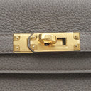 エルメス HERMES ケリー25 内縫い エタン トゴ 2WAYバッグ ゴールド金具 グレージュ 2025年製
