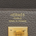 エルメス HERMES ケリー25 内縫い エタン トゴ 2WAYバッグ ゴールド金具 グレージュ 2025年製
