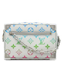 ルイヴィトン LOUIS VUITTON ミニ ソフトトランク M13901 マルチカラー レザー モノグラムイリデセントキャンバス ショルダーバッグ シルバー金具