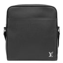 ルイヴィトン LOUIS VUITTON メッセンジャーPPM M30265 ノワール タイガ ショルダーバッグ シルバー金具 黒