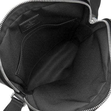 ルイヴィトン LOUIS VUITTON メッセンジャーPPM M30265 ノワール タイガ ショルダーバッグ シルバー金具 黒