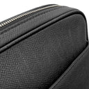ルイヴィトン LOUIS VUITTON メッセンジャーPPM M30265 ノワール タイガ ショルダーバッグ シルバー金具 黒
