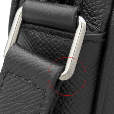 ルイヴィトン LOUIS VUITTON メッセンジャーPPM M30265 ノワール タイガ ショルダーバッグ シルバー金具 黒