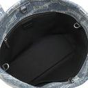 バレンシアガ BALENCIAGA BBモノグラム シグネチャー スモール ショッパー 702699 ライトブルー デニム 2WAYバッグ シルバー金具 トートバッグ ショルダー