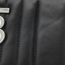 バーバリー BURBERRY ローラ ミニ キルティング カメラバッグ ブラック レザー ショルダーバッグ シルバー金具 黒 チェーンショルダー