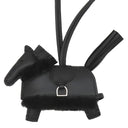 エルメス HERMES ロデオ ロベオ プラッシュ PM ブラック アニョーミロ ヴォースイフト メリノウール バッグチャーム シルバー金具 新品 未使用 黒 ソーブラック 2026年製