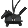 エルメス HERMES ロデオ ロベオ プラッシュ PM ブラック アニョーミロ ヴォースイフト メリノウール バッグチャーム シルバー金具 新品 未使用 黒 ソーブラック 2026年製