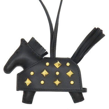 エルメス HERMES ロデオ ロベオロックPM ブラック アニョーミロ バッグチャーム ゴールド金具 新品 未使用 黒 2026年製