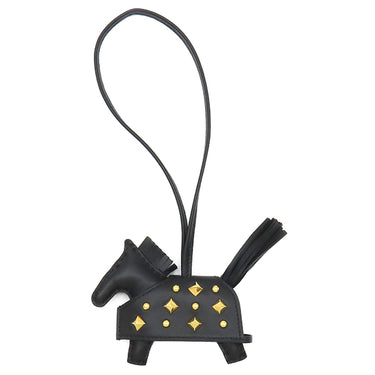 エルメス HERMES ロデオ ロベオロックPM ブラック アニョーミロ バッグチャーム ゴールド金具 新品 未使用 黒 2026年製