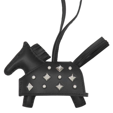 エルメス HERMES ロデオ ロベオロックPM ブラック アニョーミロ バッグチャーム シルバー金具 新品 未使用 黒 2025年製